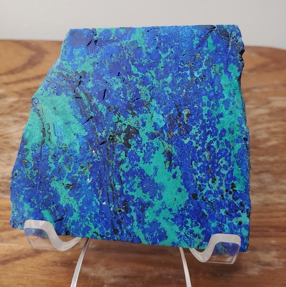 Azurite with Malachite Crystal Slab - Picture 4 of 11